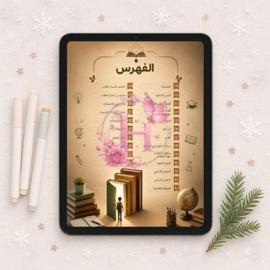 ملف انجاز معلم  pdf