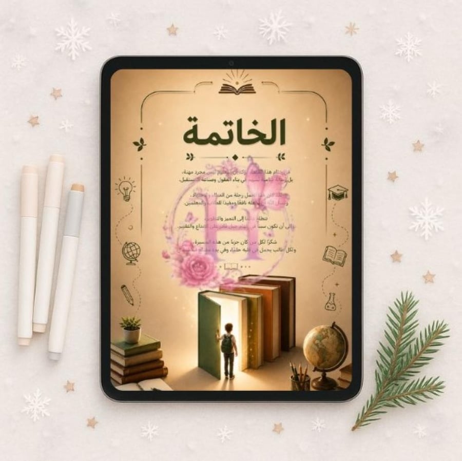 ملف انجاز معلم  pdf