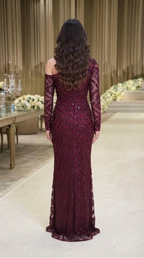 فستان سهرة