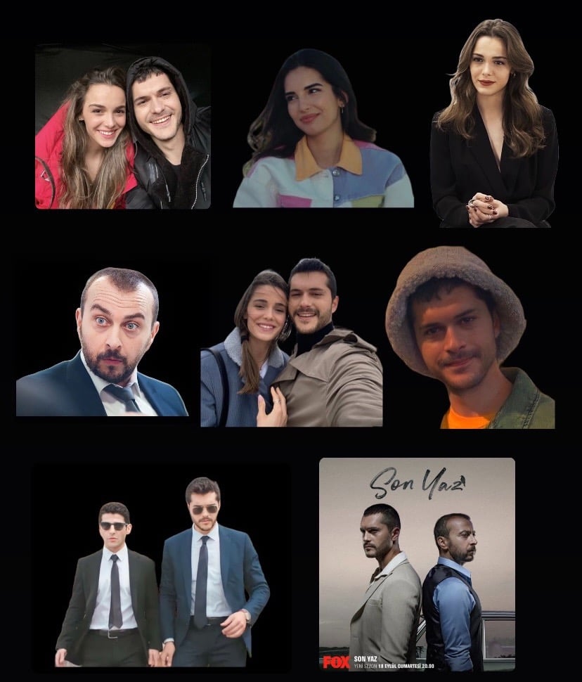 ستيكر مسلسل الصيف الاخير