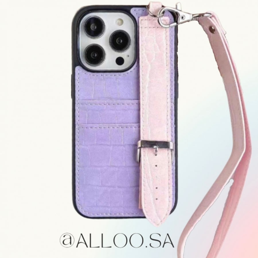 Purple Leather
