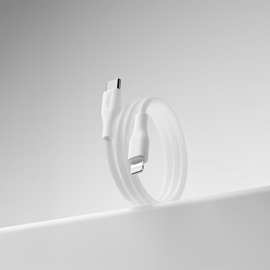 كيبل ايفون Active LS-PD01 -  أبيض