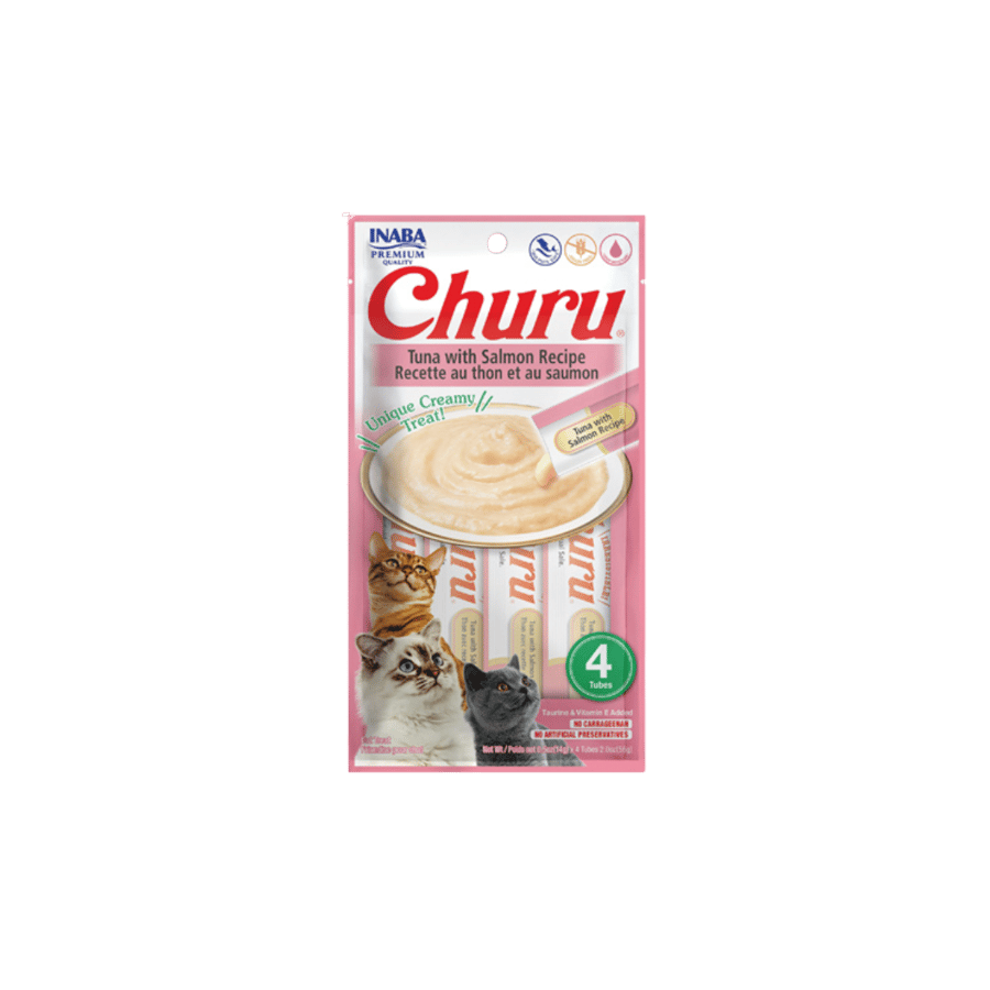 INABA | Churu Tuna with Salmon Recipe For Cat