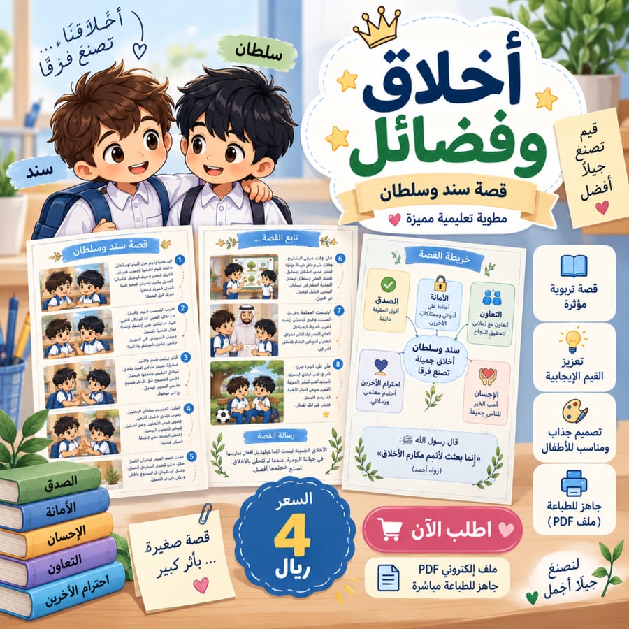 اخلاق وفضائل - ازرق pdf