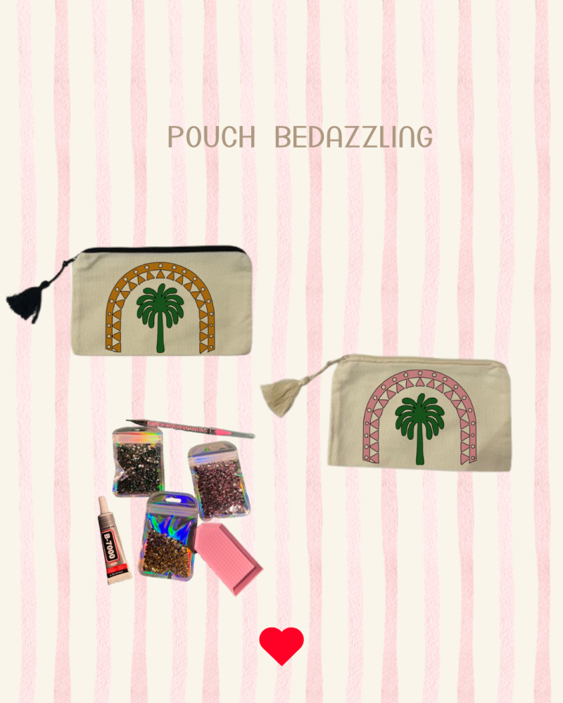 Pouch  Bedazzling