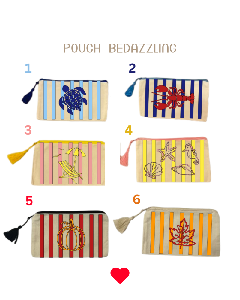 Pouch bedazzling workshop 20oct