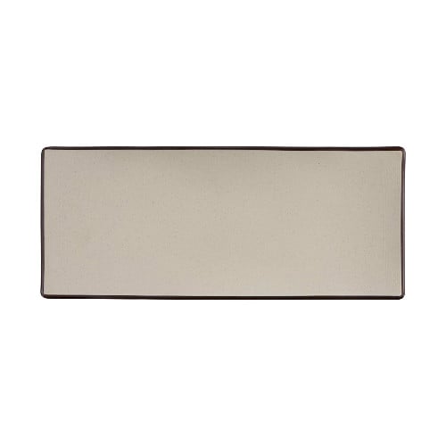 Melamine serving plate, long rectangle 12*28 cm