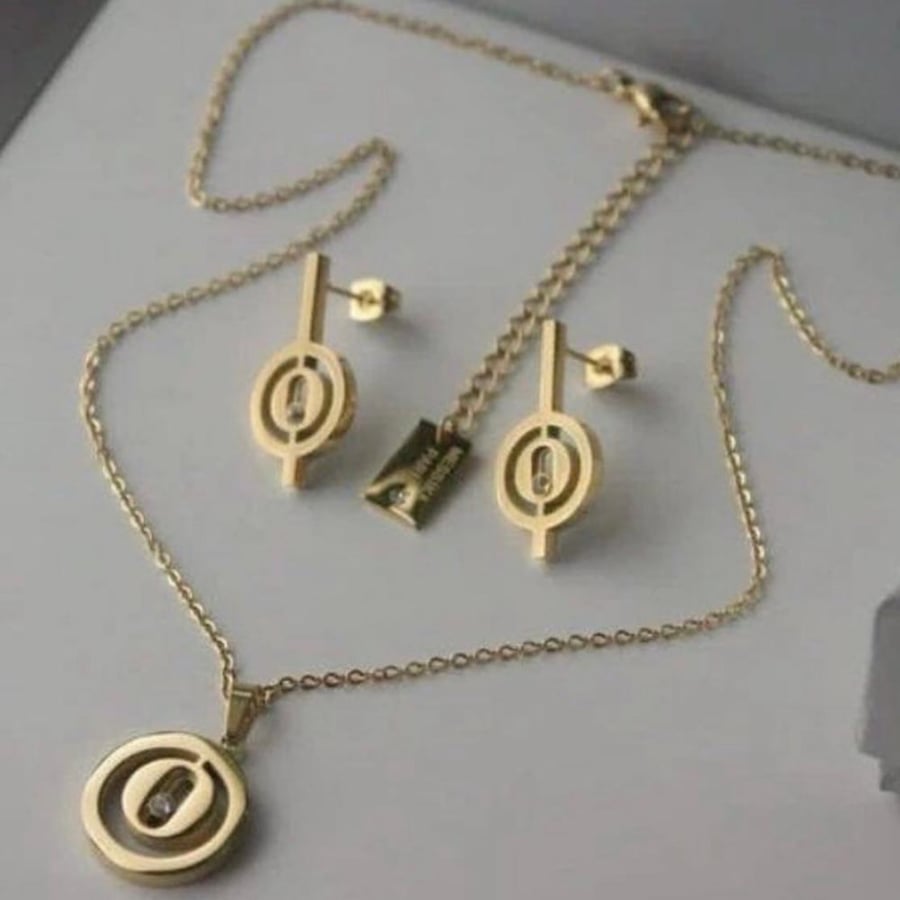 طقم ميسيكا حلق وسلسال