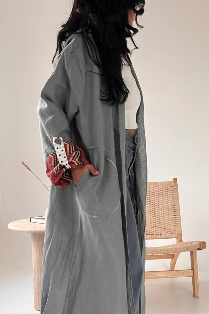 Casual Linen Mix gray