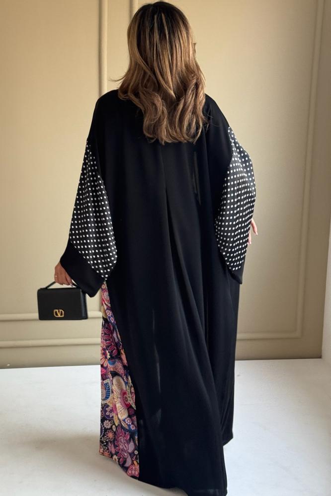 Kimono polka & pink