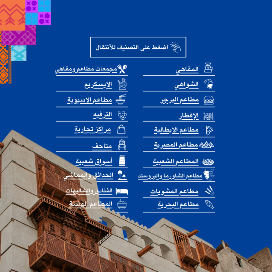 جدول المدن