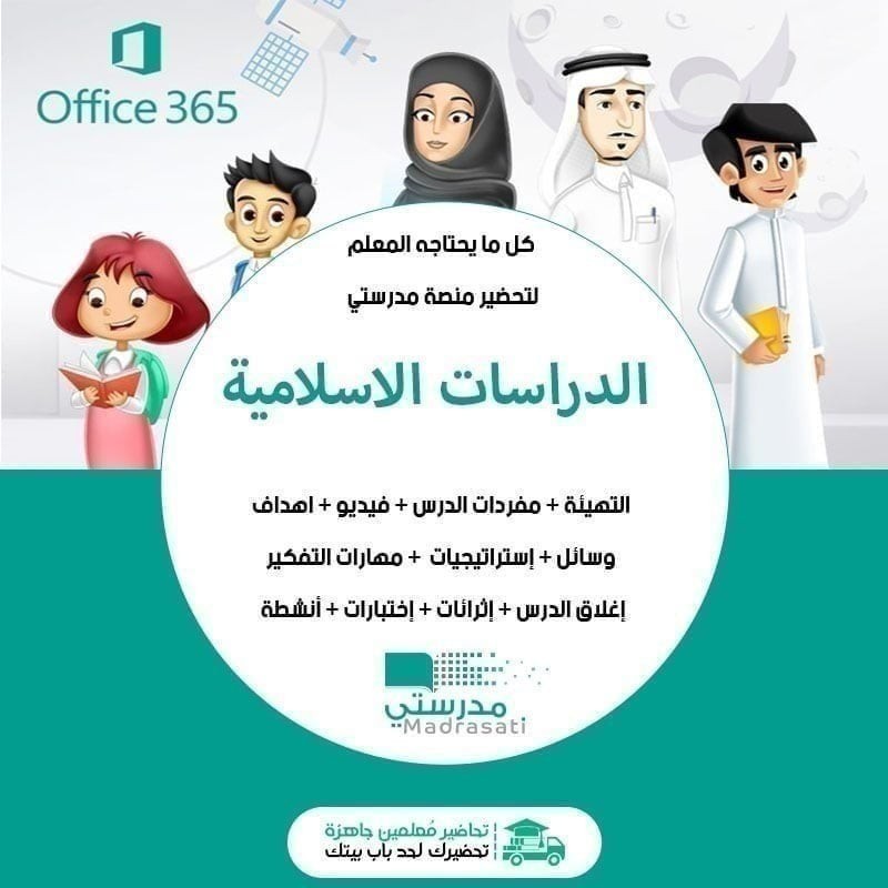 مفردات الدرس القرآن والدراسات الإسلامية رابع ابتدائي الفصل الثالث فكري