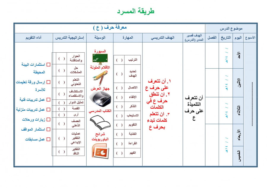 تحضير لغتي اول ابتدائي الفصل الثالث تربية فكرية