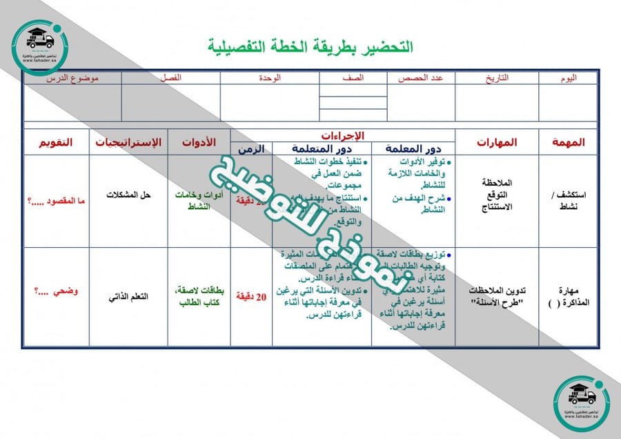 تحضير علوم ثاني ابتدائى الفصل الأول