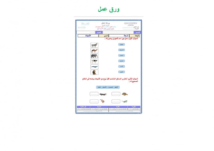 تحضير علوم اول متوسط الفصل الثالث تربية فكرية