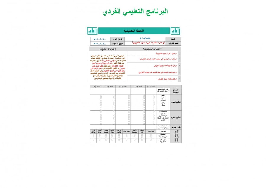 تحضير مهارات رقمية ثاني ثانوي الفصل الثالث تربية فكرية