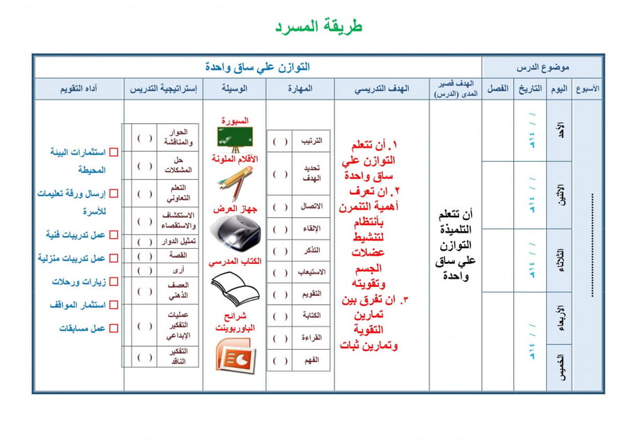 تحضير مهارات حياتية واسرية سادس ابتدائي الفصل الثالث تربية فكرية
