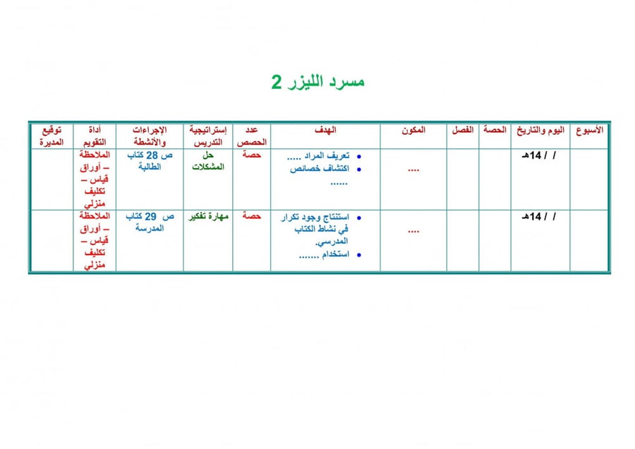 تحضير درس الآحاد والعشرات مادة رياضيات ثاني إبتدائي الفصل الدراسي الأو