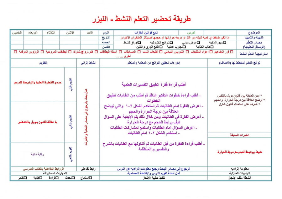 تحضير كيمياء 4 مقررات