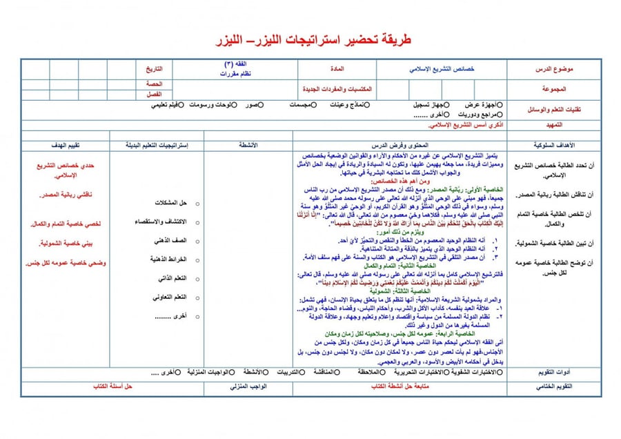 حلول فقه 3 مقررات