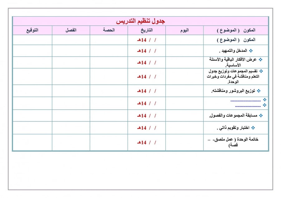 تحضير مادة المهارات الحياتية والتربية الاسرية ثانى ابتدائى الفصل الأول