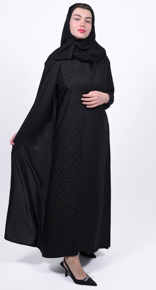 عباية فستان متصل
