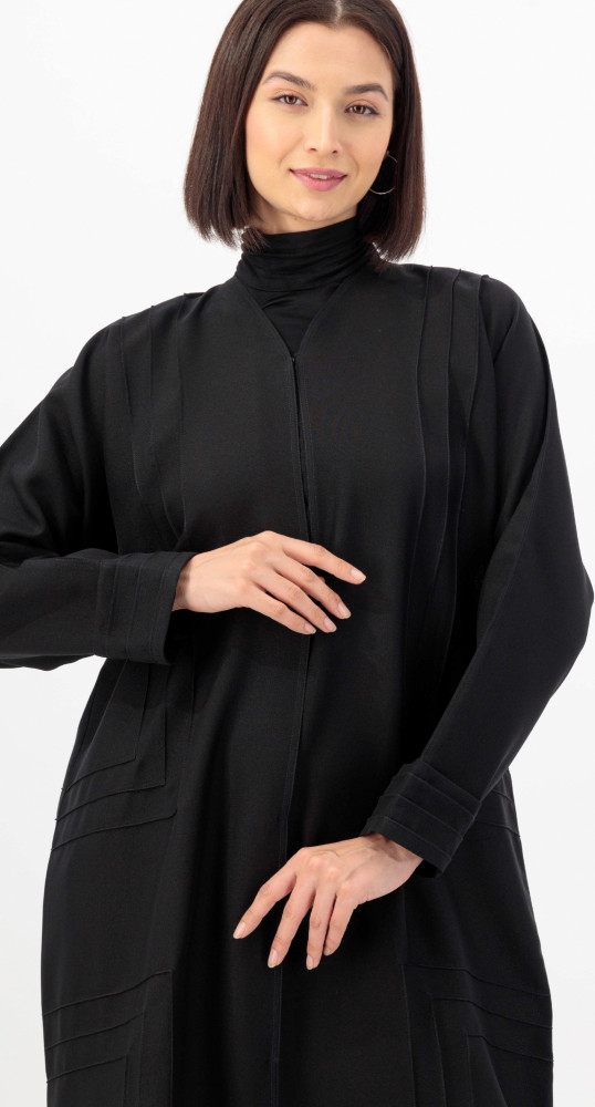 عباية طقطق ثنيات  مميزة بارزة