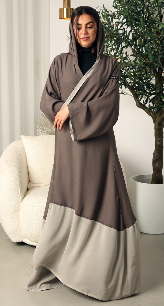عباية دبل فيس رملي وسكري
