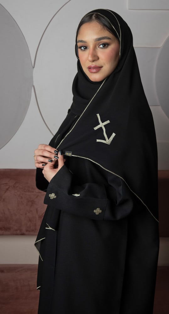 طرحة تطريز برج القوس
