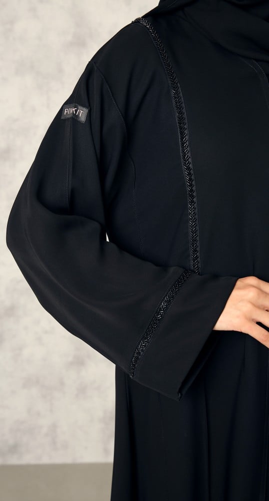عباية كلوش شك أسود