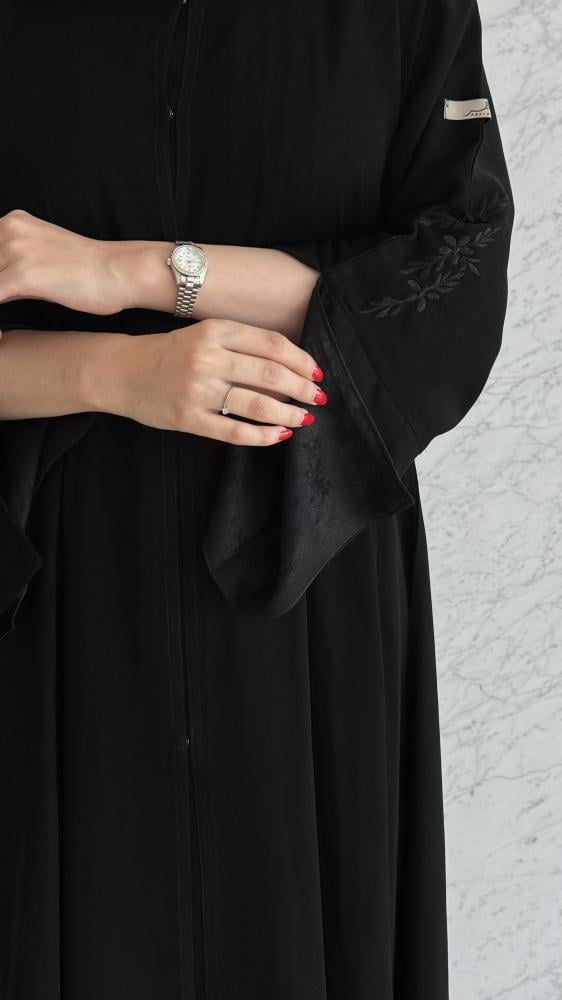 Jumana black abaya 240