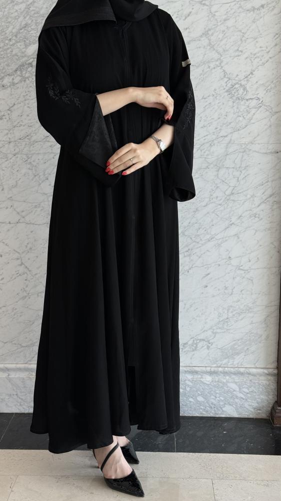 Jumana black abaya 240