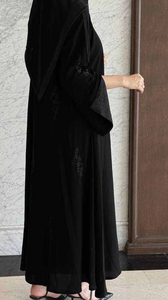 Jumana black abaya 240