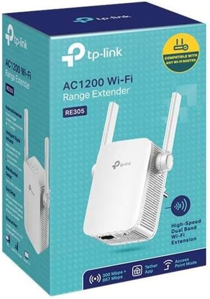 تي بي لينك مقوي شبكة الواي فاي لاسلكي AC1200 _ RE305