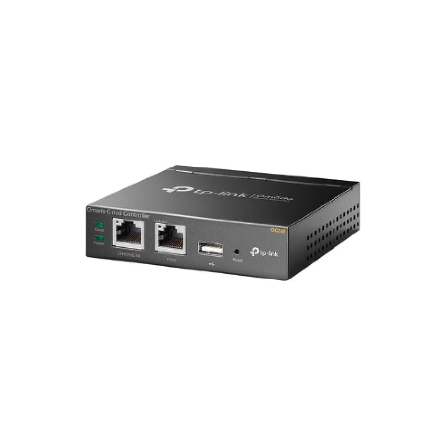 TP - Link Omada device controller unit | SDN integrated | operates with PoE technology | manages up to 100 devices | easy and smart network monitoring and maintenance | cloud access and OC200 app from TP-Link black single bandwidth