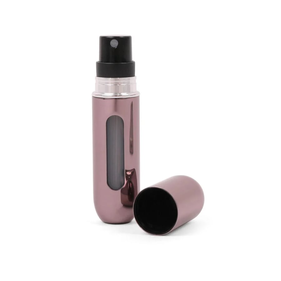 علبة عطر فارغة وفاخرة بلون بني
