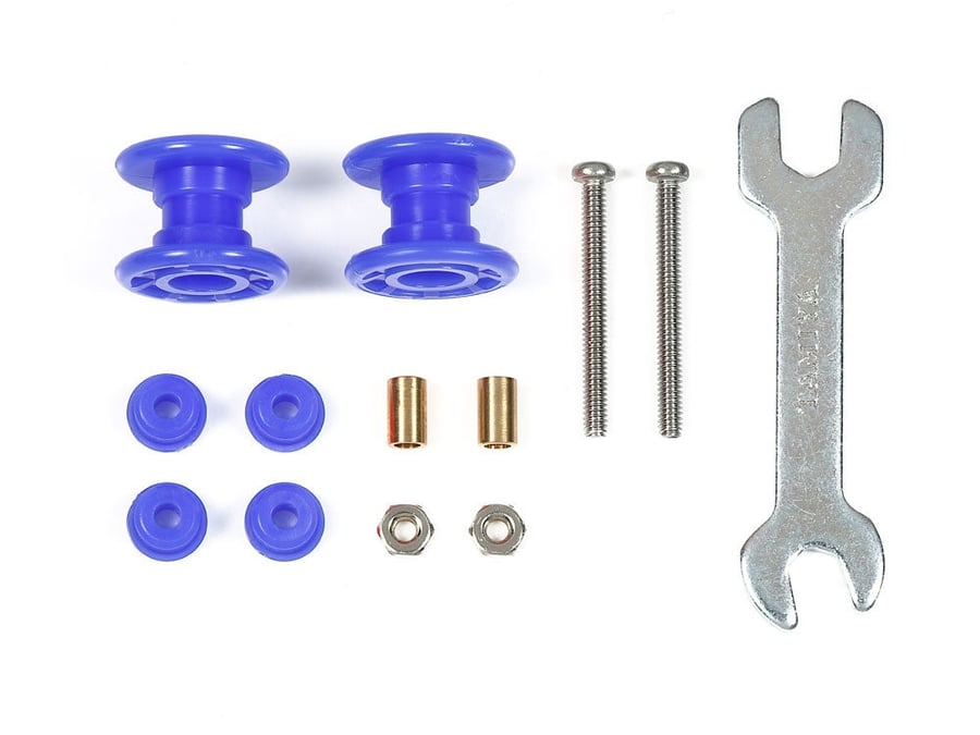 Low Friction Plastic Roller (13-13) (Blue) | بكرات منخفضة الاحتكاك من طبقتين ١٣-١٣ زرقاء
