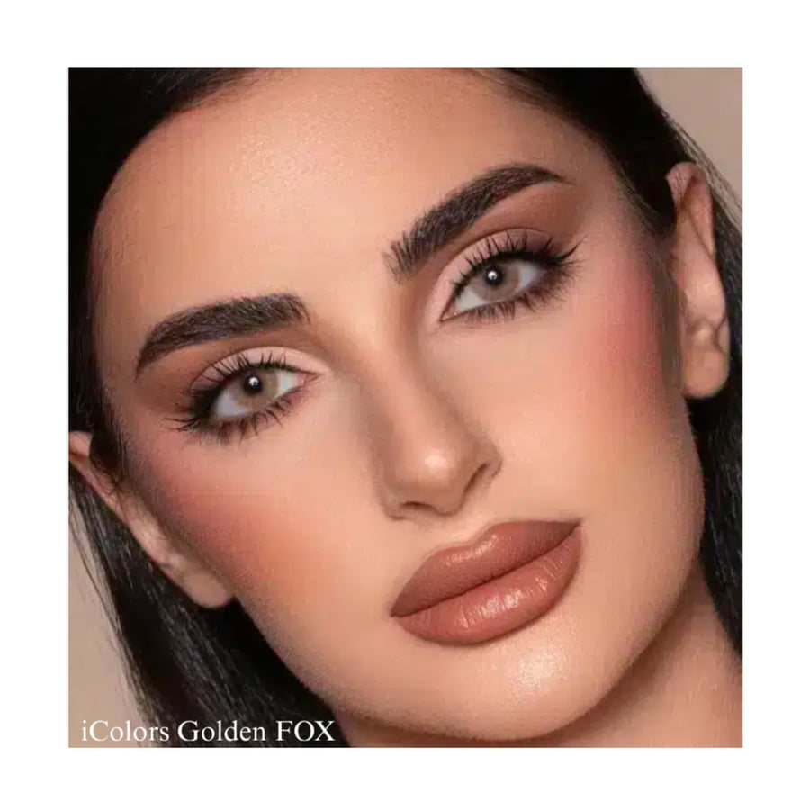 اي كلرز جولدين عدسات لاصقة يومية ملونة - فوكس (FOX)