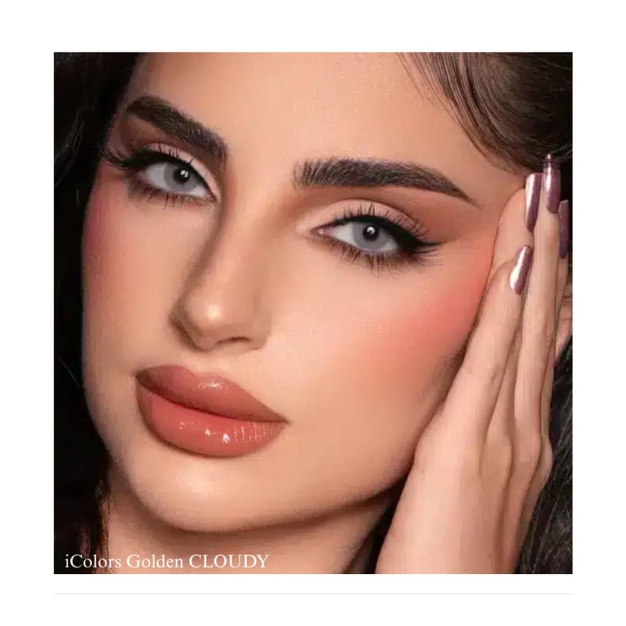 اي كلرز جولدين عدسات لاصقة يومية ملونة - ميستي (MISTY)