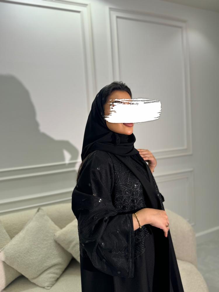 عباية بجاكيت تل