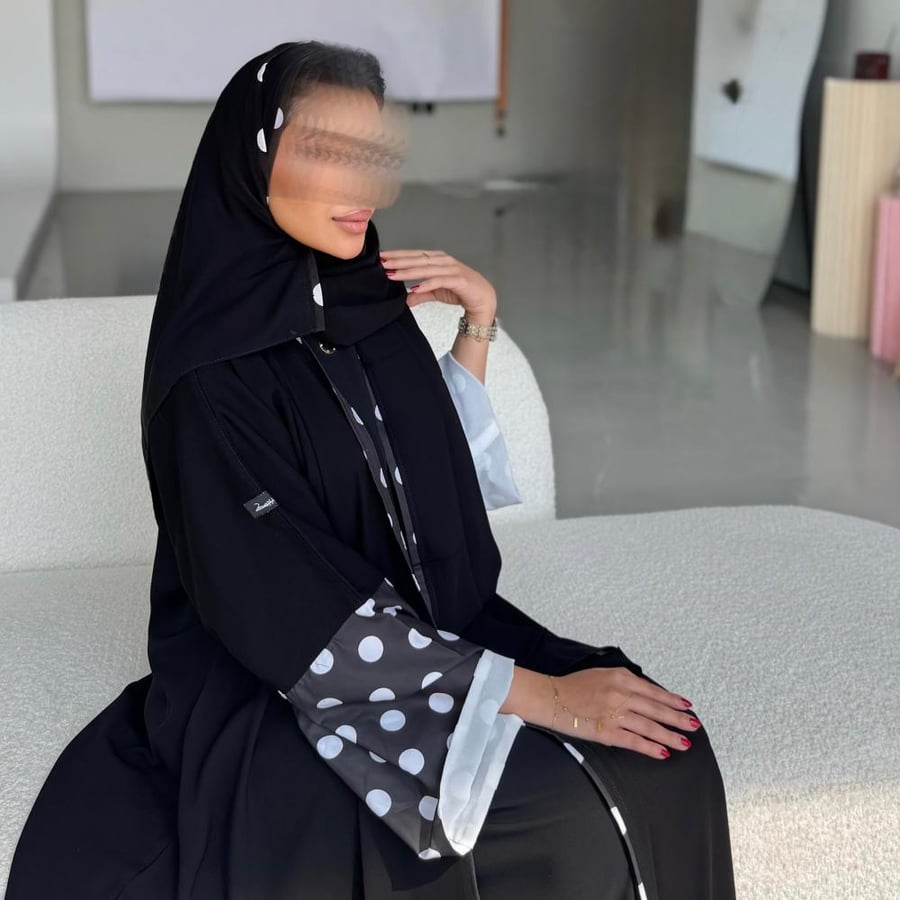عباية كريب ملكي