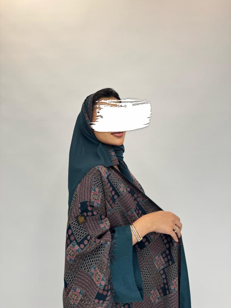 عباية كريب ولنن طبقتين