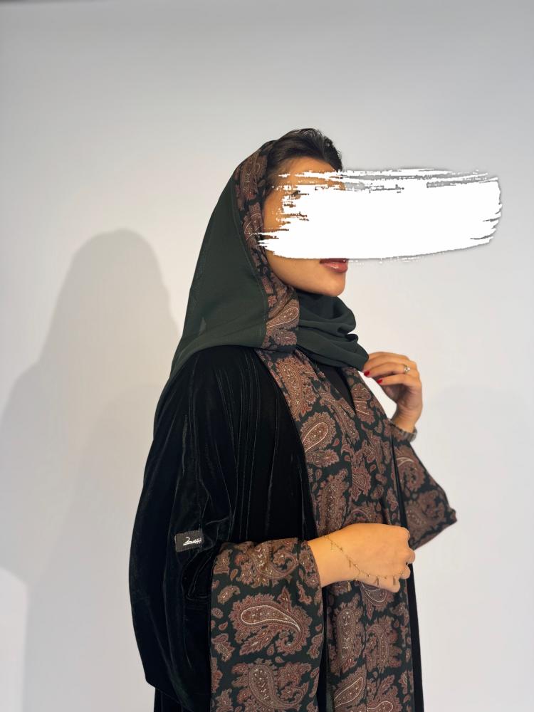عباية مخمل كشميري
