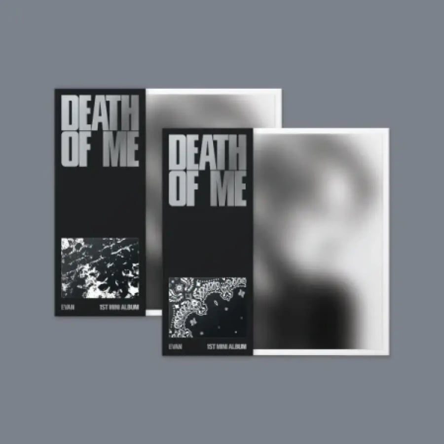 (PRE-ORDER) EVAN - [DEATH OF ME] 1st Mini Album BANDANA RANDOM Version