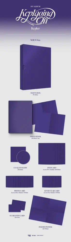 Kep1er - [KEP1GOING ON] 1st Album RANDOM Version