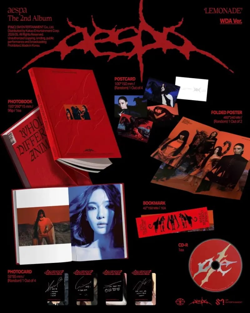 aespa - [LEMONADE] 2nd Album WDA Version