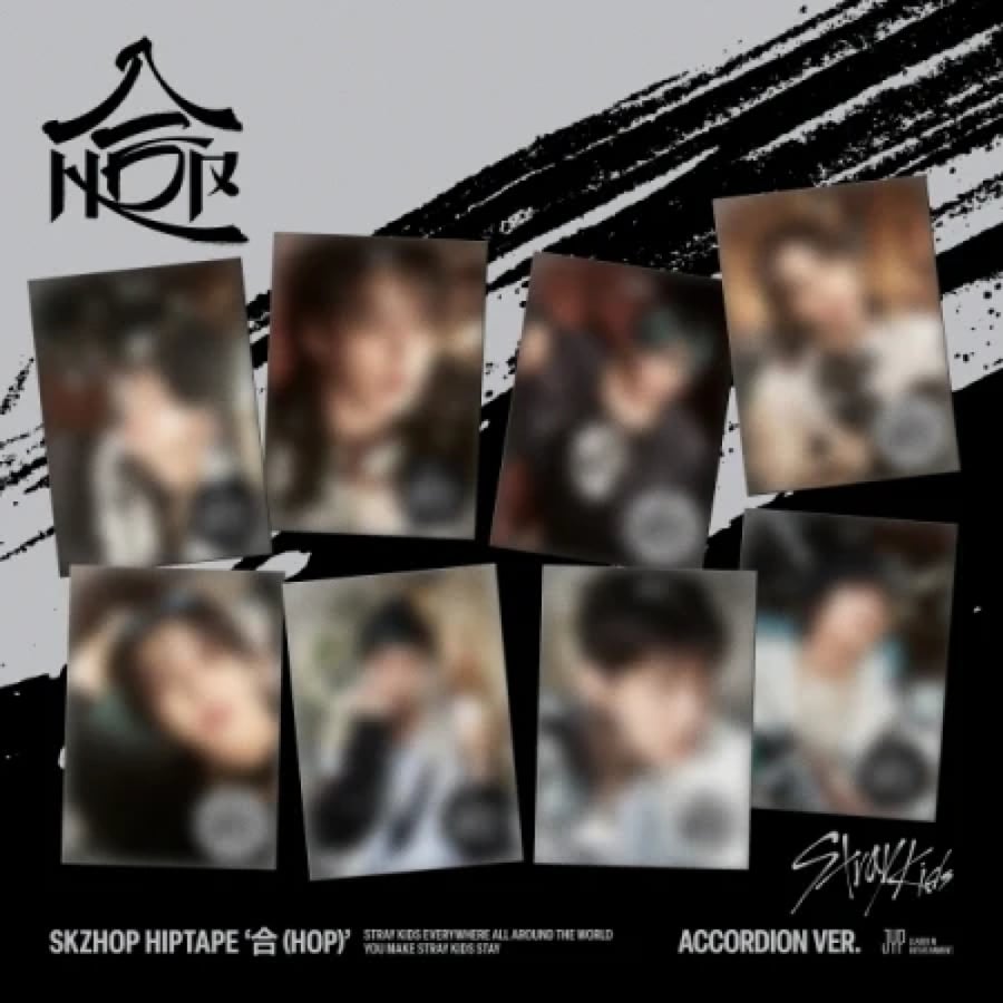 PRE-ORDER) STRAY KIDS - [SKZHOP HIPTAPE '合 (HOP)'] ACCORDION RANDOM Version