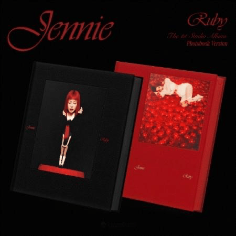PRE-ORDER) JENNIE - [RUBY] The 1st Studio Album PHOTOBOOK 2 Version SET