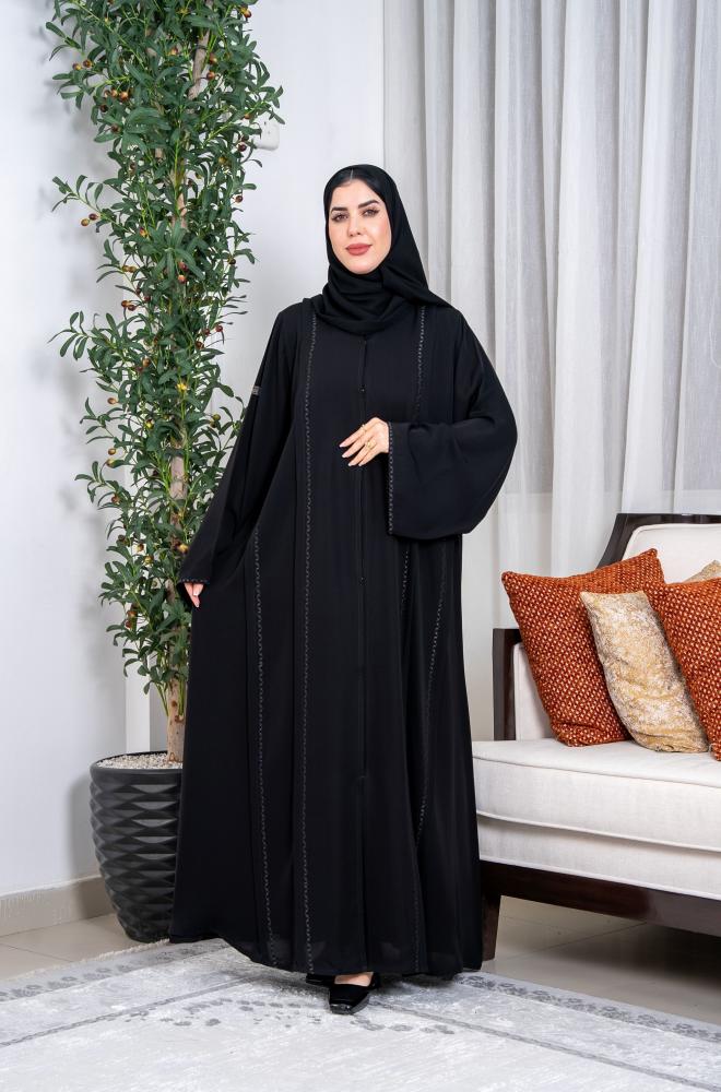 عباية نص كلوش انترنت _لمسة فخامة