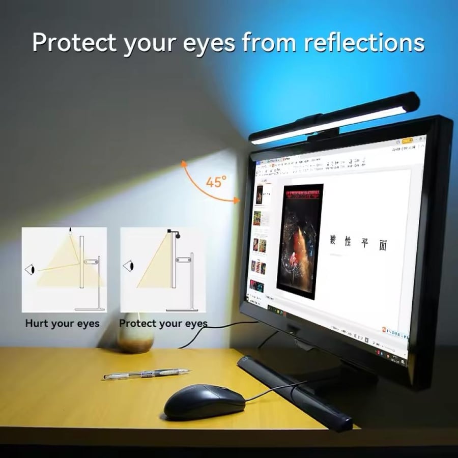 اضاءة مكتبية RGB